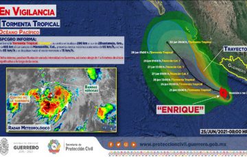 Declara Astudillo sesión permanente del Consejo de PC por tormenta