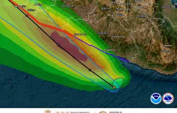 Se formó la tormenta tropical Beatriz frente a las costas de Guerrero