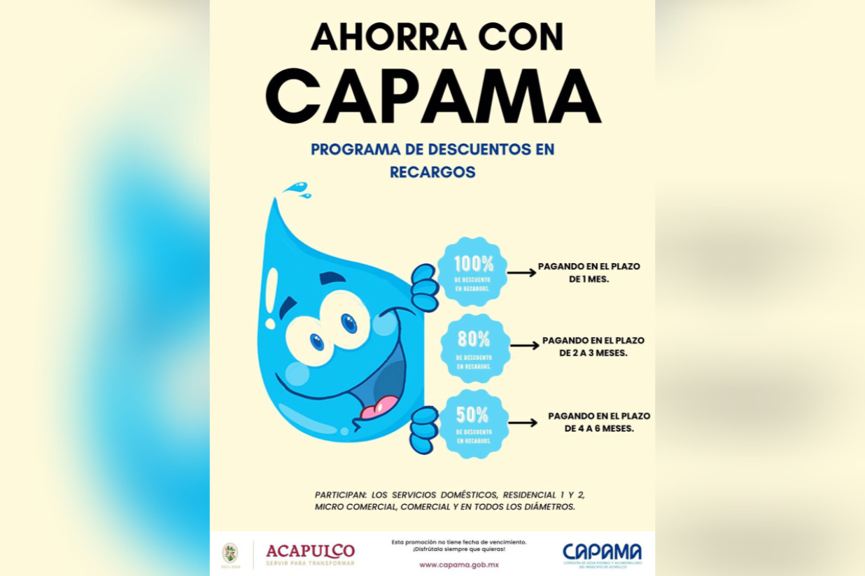 Invita Gobierno De Abelina Aprovechar Programa De Descuentos De Capama