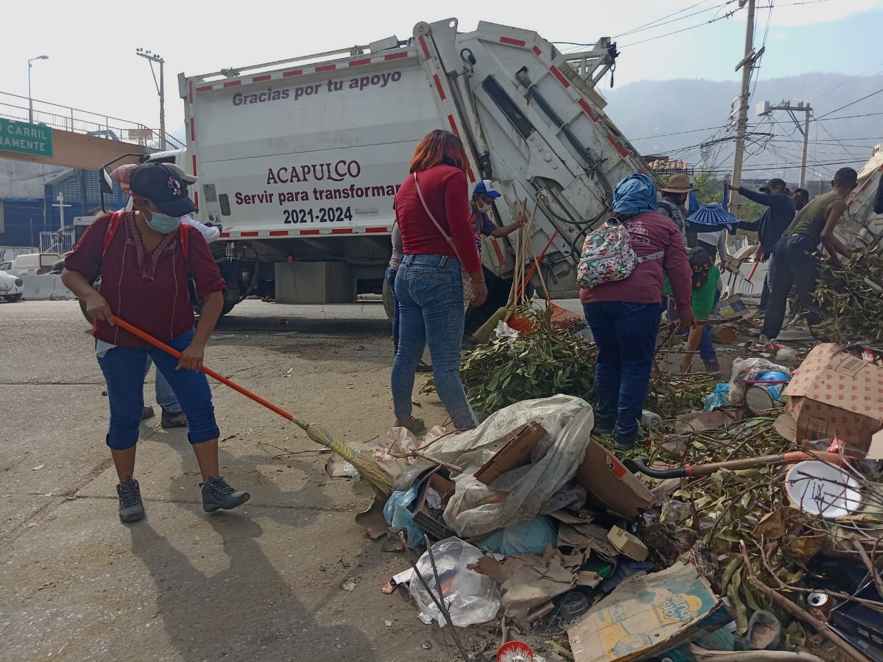 Se Han Recolectado Mil Toneladas De Basura En Acapulco Tras Otis