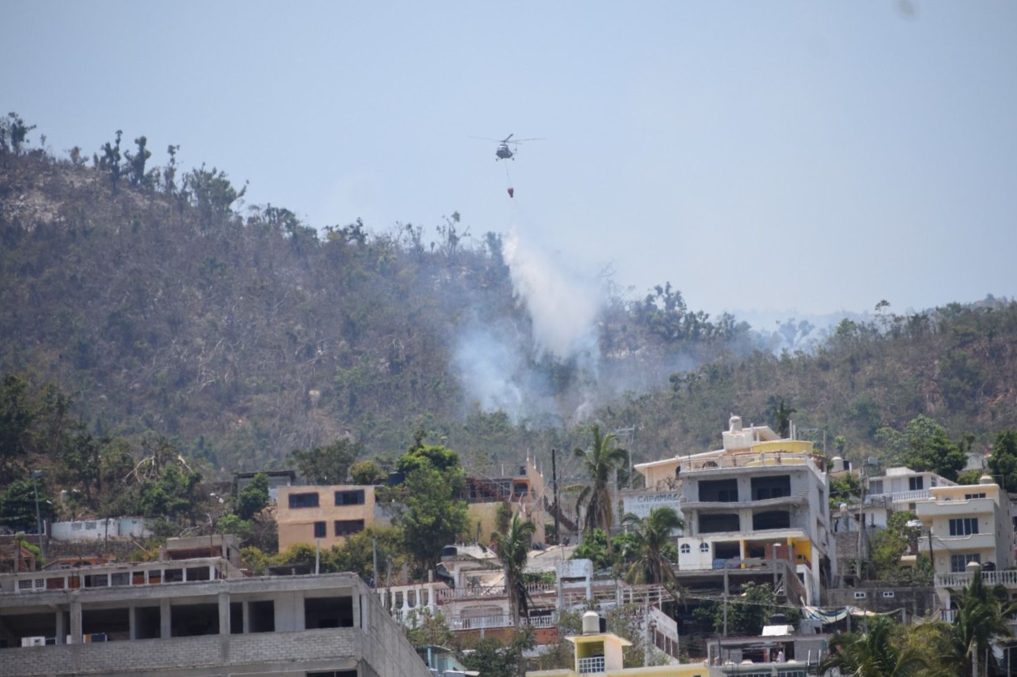 Controlado El Del Incendio Forestal De El Veladero En Acapulco