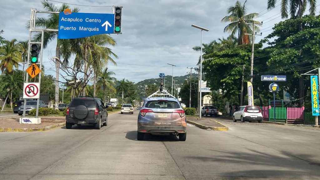  Google Street View Car llega a recorrer las calles Acapulco