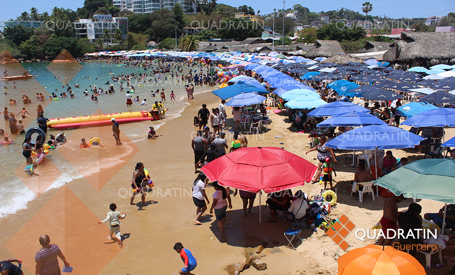 Presentan Mediana Afluencia Las Playas Caleta Y Caletilla De Acapulco 9341