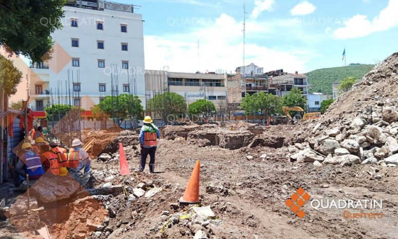 Termina demolición de Palacio Municipal de Iguala edificado hace 50 años