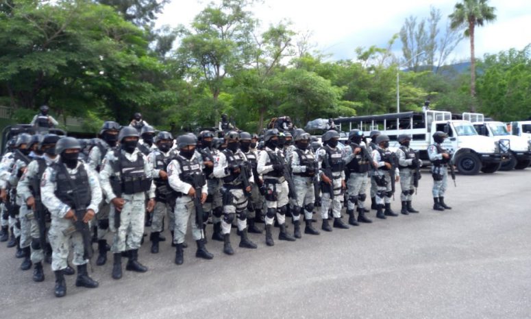 Va Guardia Nacional a la región Centro de Guerrero a reforzar seguridad