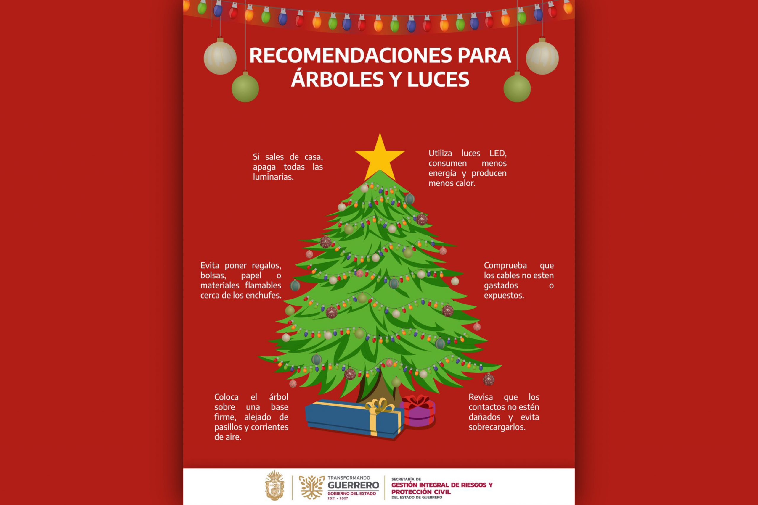 PC Guerrero emite recomendaciones antiaccidentes en fiestas navideñas