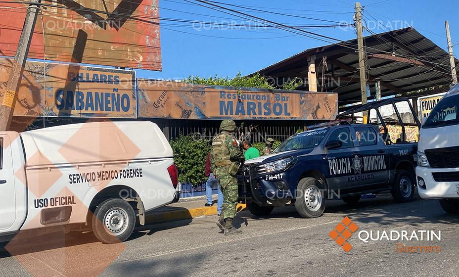 Asesinan a balazos a un hombre dentro de un bar en Acapulco - Quadratín ...