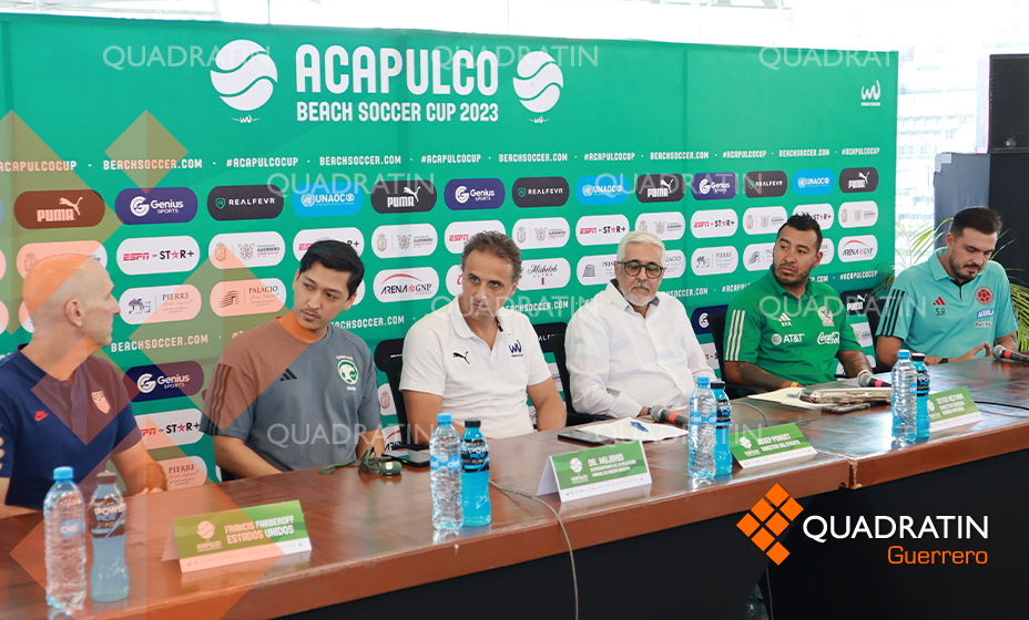 Lista la primera edición del Acapulco Beach Soccer Cup en la Arena GNP
