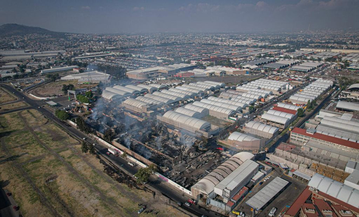 Incendio En Central De Abasto En Cdmx Afecta A 356 Locales Y 5 Mil 640 M2