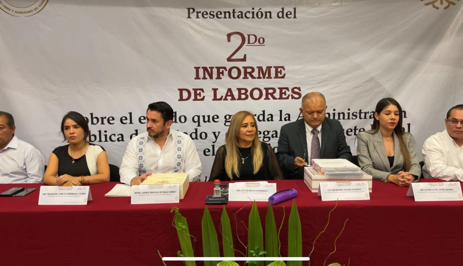 Envía Evelyn Salgado segundo Informe al Congreso y paquete fiscal 2024 ...