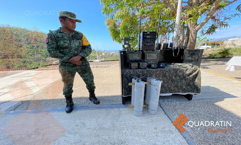 Radiocomunicación militar permitió conocer daños en Acapulco tras Otis