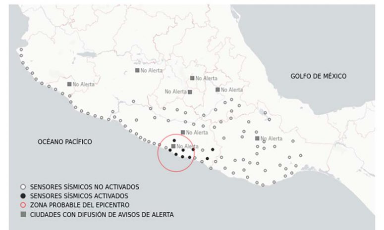 Fuerte sismo nocturno de magnitud 4.7 espanta en Acapulco