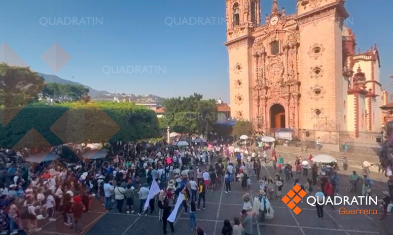 Marchan en Taxco y reclaman al alcalde por crimen de la pequeña Camila