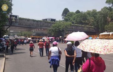 Bloquean Maestros De La CNTE En CDMX