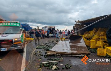 Un muerto y 6 heridos deja choque múltiple en la Autopista Siglo 21