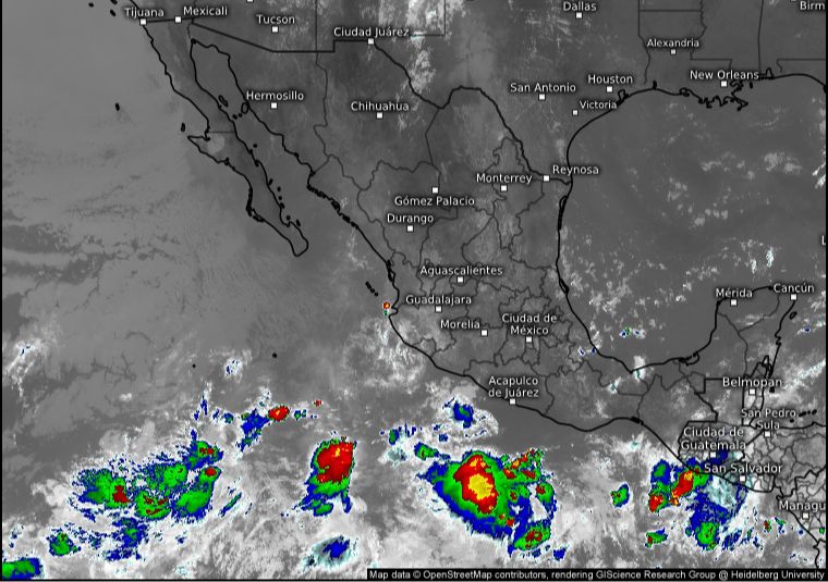 Alerta PC por fuertes lluvias en Guerrero