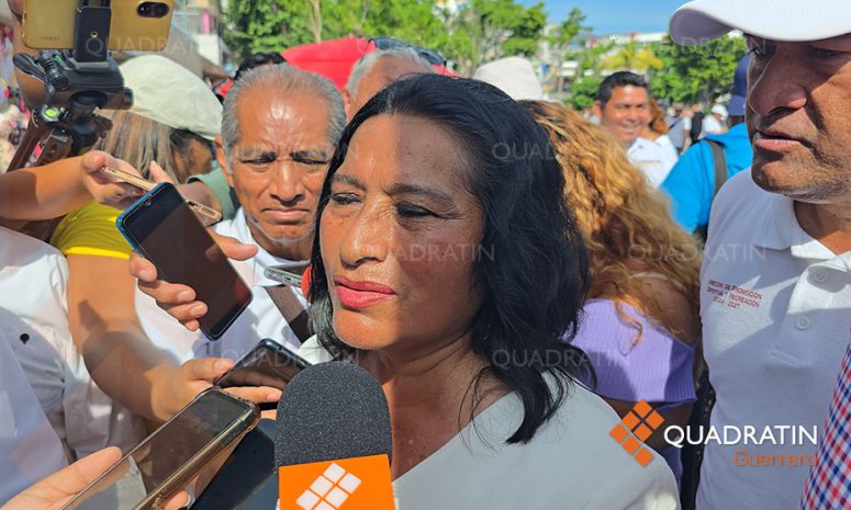 Llama Abelina López a evitar bloqueos ante vacaciones en Acapulco