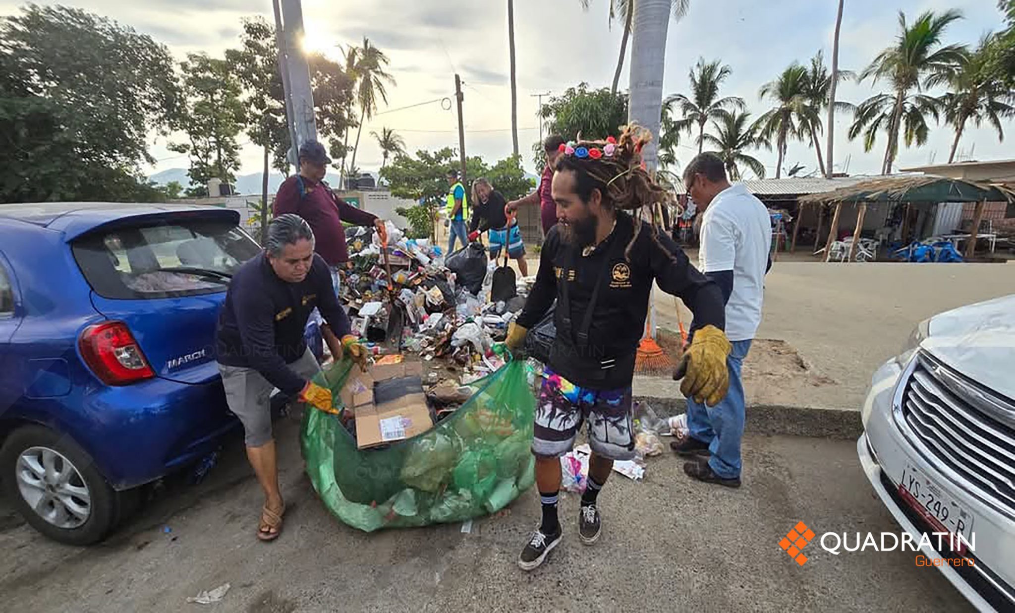 Dejan festejos de Año Nuevo 90 toneladas de basura en playas de ...