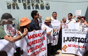 Exigen justicia por asesinatos de periodistas en Guanajuato
