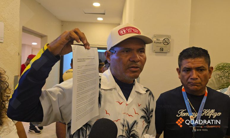 Rompen diálogo con gobierno vendedores de playa tras marcha en Acapulco