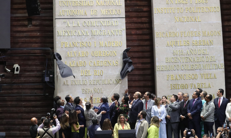 Homenajea Cámara de Diputados a Comunidad Mexicana Migrante
