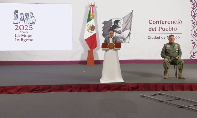 Mañanera, sin reporteros por bloqueo de la CNTE en Palacio Nacional