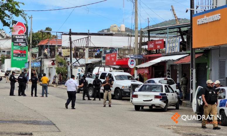 Asesina pasajero a chofer de urvan y provoca choque en Acapulco