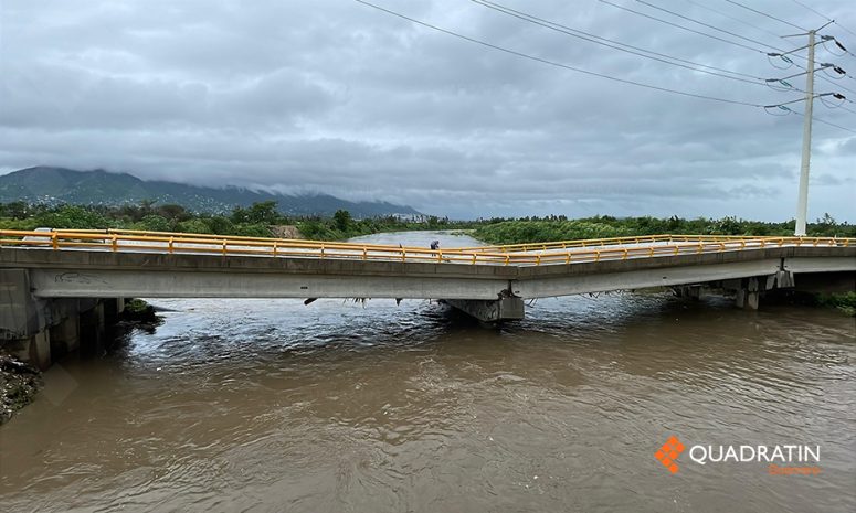 Suman 8 municipios afectados por la tormenta Dalila en Guerrero