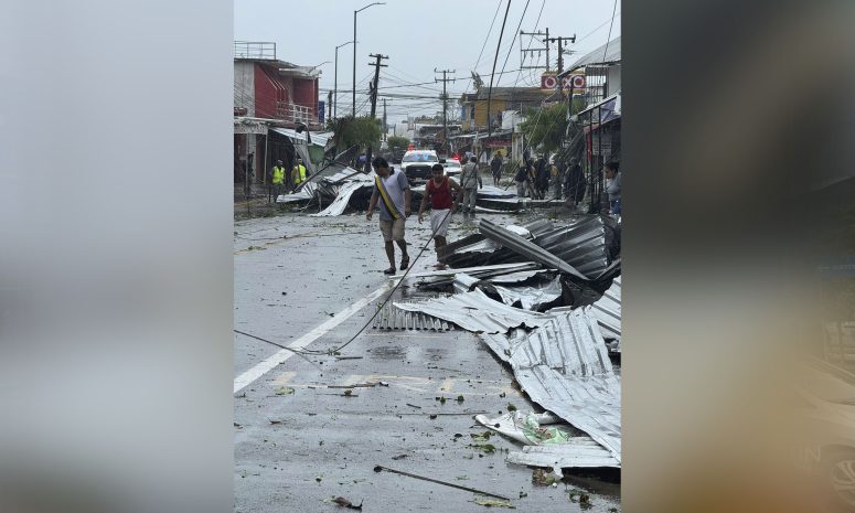 Son 3 los municipios más afectados por el huracán Erick en Guerrero: PC