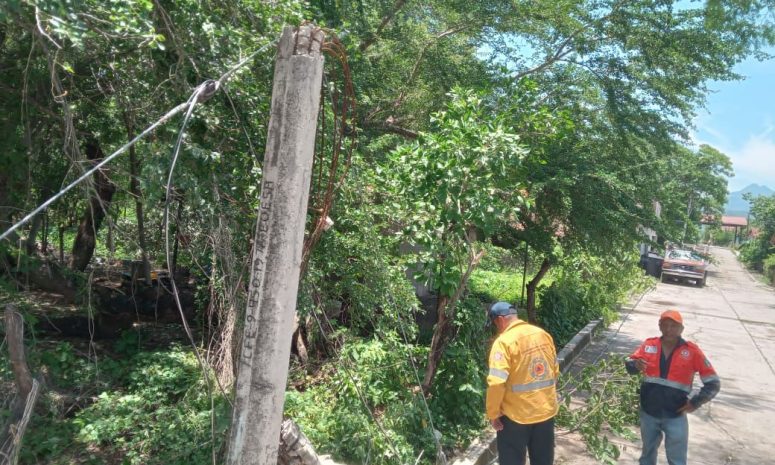 Tormenta deja al menos 42 casas dañadas en la Tierra Caliente de Guerrero