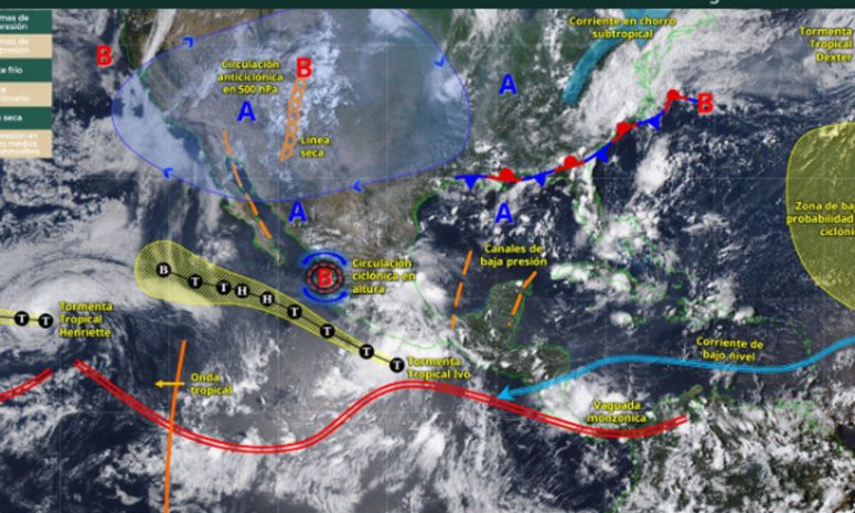 Tormenta Ivo provocará lluvias fuertes en Acapulco y Costa Grande: PC