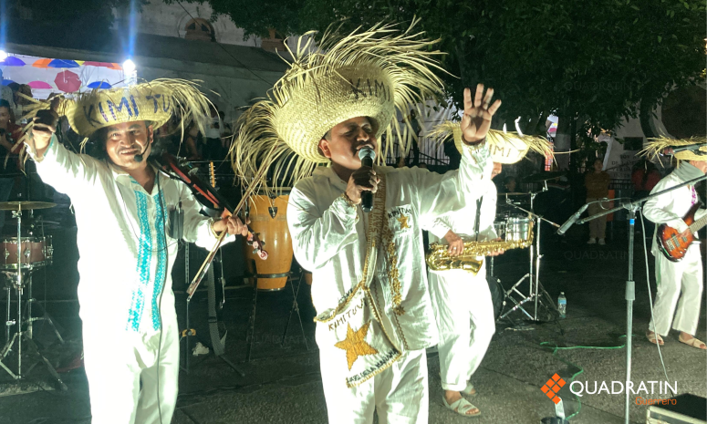 Pone a bailar grupo Kimi Tuvi l a más de 500 personas en Chilpancingo