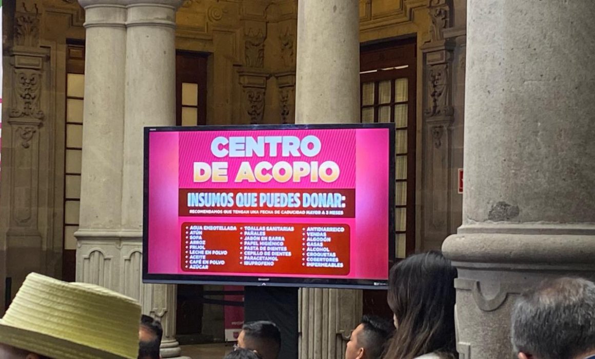 Lista de los 32 centros de acopio en CDMX para damnificados en Veracruz ...