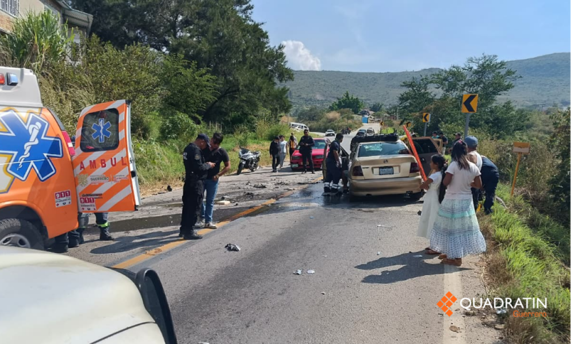Accidente deja una mujer muerta y 5 personas heridas en Chilpancingo ...