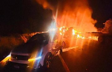 Choque deja un muerto 3 lesionadas y un auto incendiado en la Siglo 21 ...