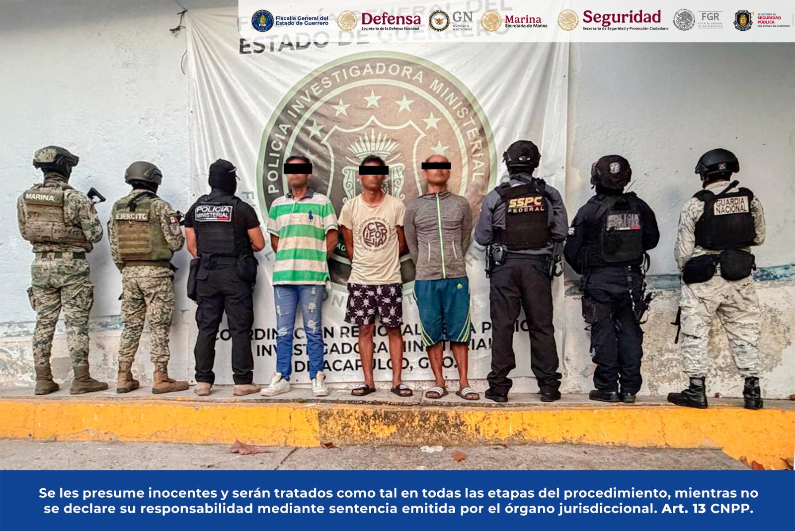 Detienen a 3 por ataques a la paz y tentativa de homicidio en Acapulco ...