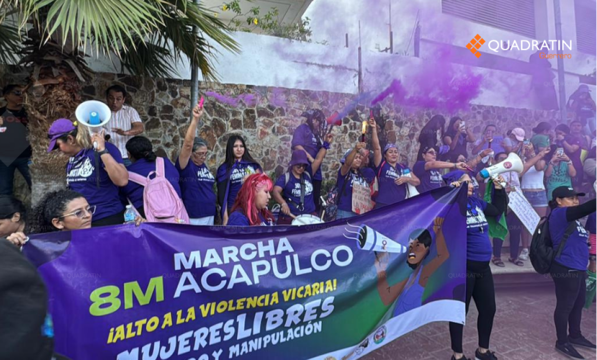 Marchan en Acapulco mil mujeres contra la violencia de género ...