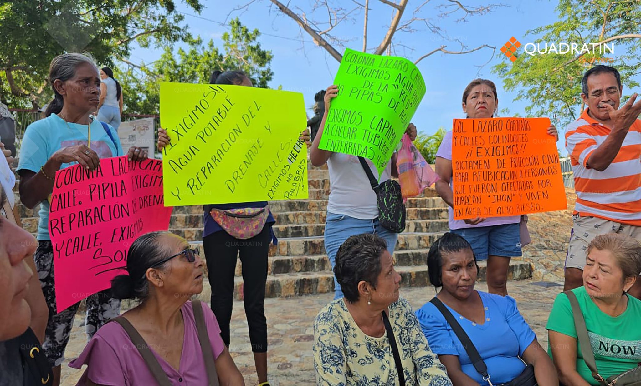 Protestan en la alcaldía de Acapulco por falta de agua desde hace 6 ...