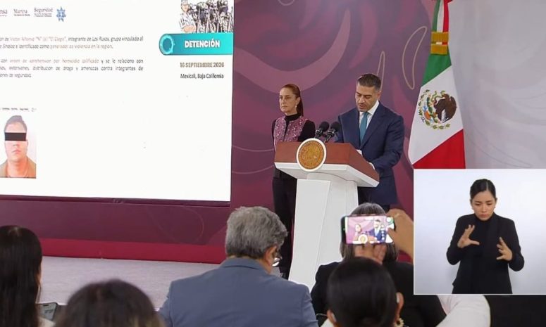 Destaca Harfuch captura de presuntos feminicidas en Morelos y Jalisco