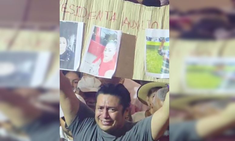 Clama joven frente a Sheinbaum ayuda por su mamá desaparecida en Acapulco