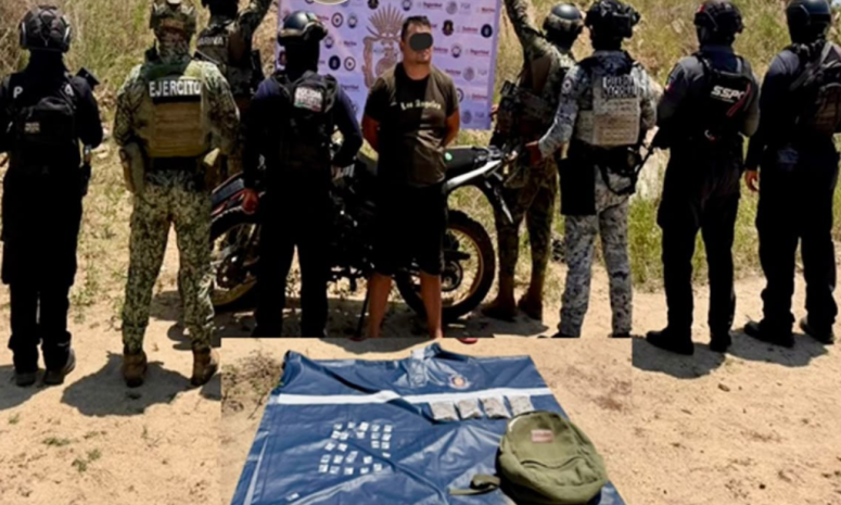 Lo detienen con 26 dosis de cristal y 4 bolsitas de marihuana en Atoyac