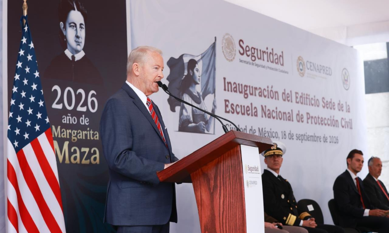 Presume EU inversión para apoyar a México ante desastres naturales