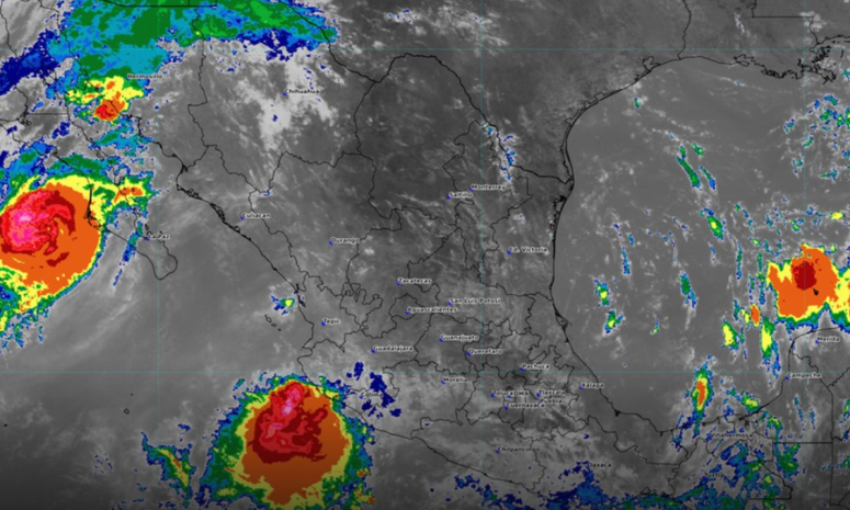 Huracán Polo se acerca a tierra y puede generar muchos daños: SMN