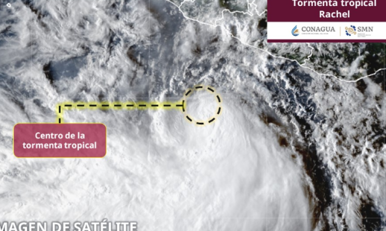 Ya se aleja tormenta Rachel de Acapulco