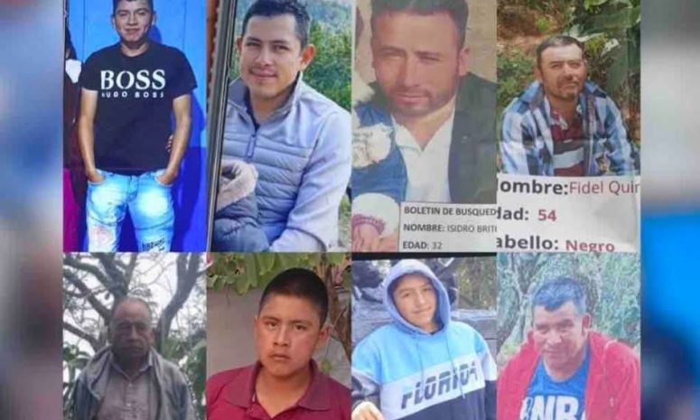 Reportan a 8 privados de la libertad, entre ellos 2 menores, en Ajuchitlán