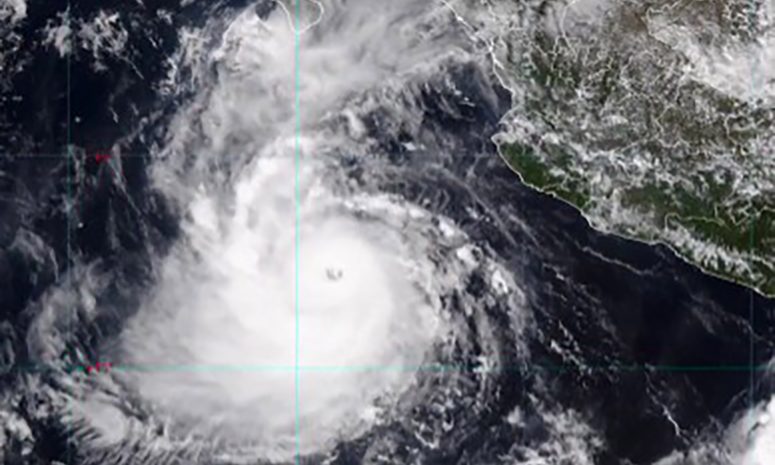 Polo se mantiene en categoría 5; se ubica al suroeste de Jalisco