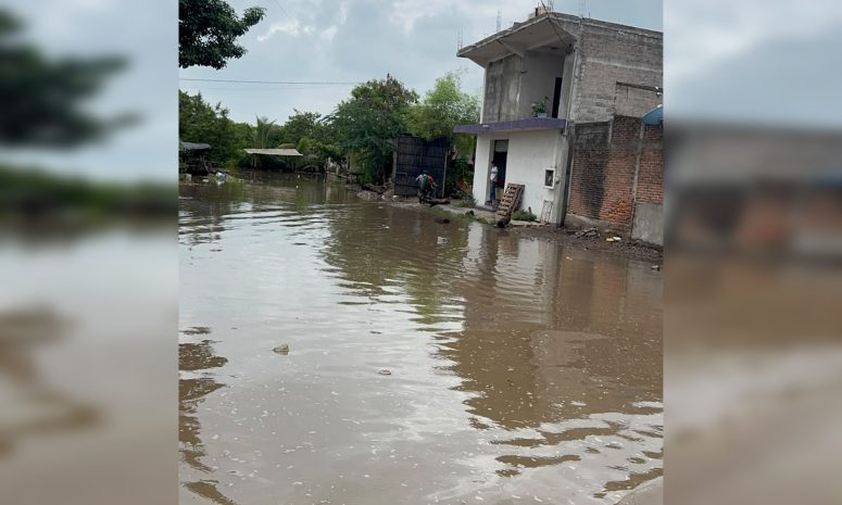 Se sale el mar en pueblo de La Unión; reportan casas y negocios afectados