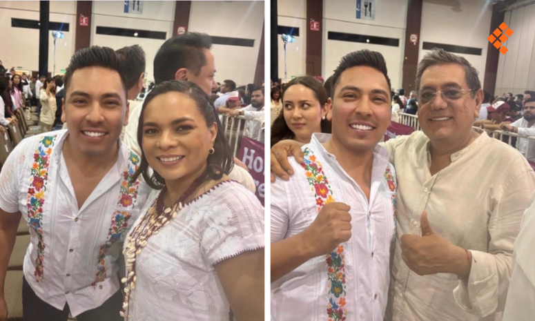 Con Beatriz Mojica y Félix Salgado celebra Yoshio Informe de Sheinbaum