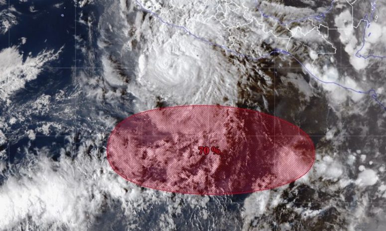 Crece amenaza de otro posible ciclón; alcanza 70% de probabilidad
