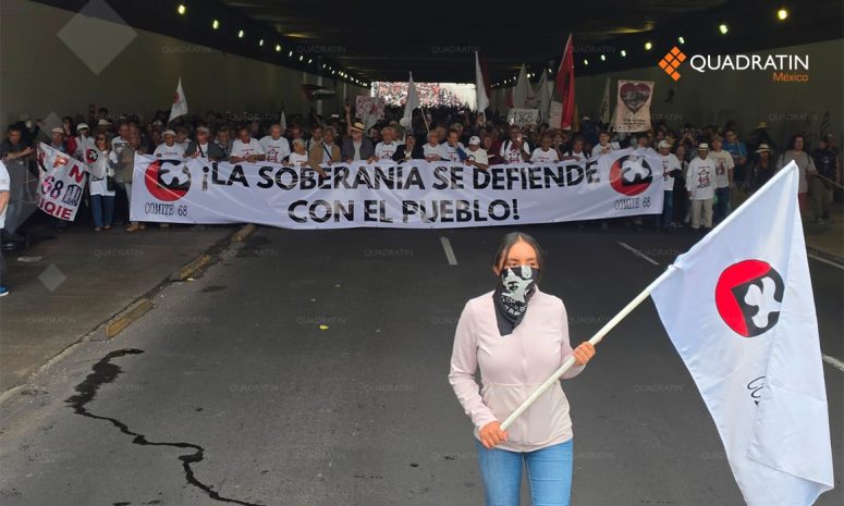 Marcha del 2 de octubre en CDMX exige justicia y libertad